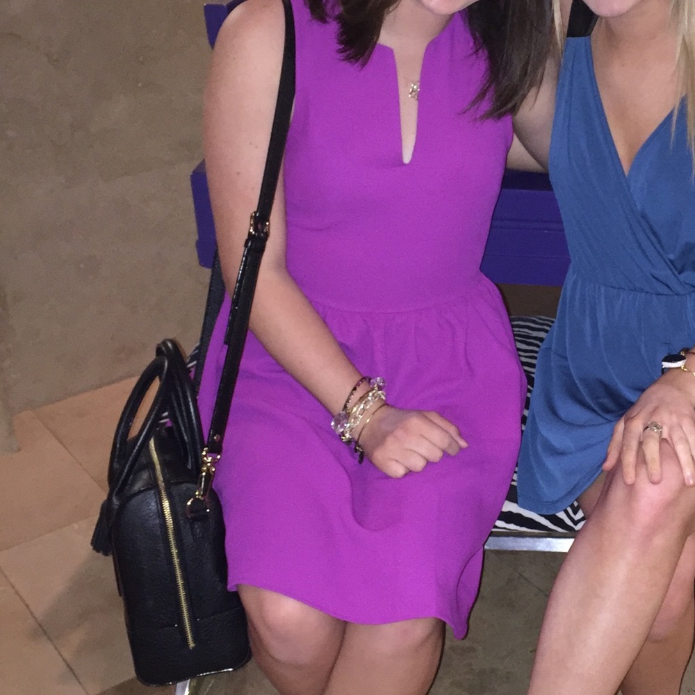 Everly Purple formal dress